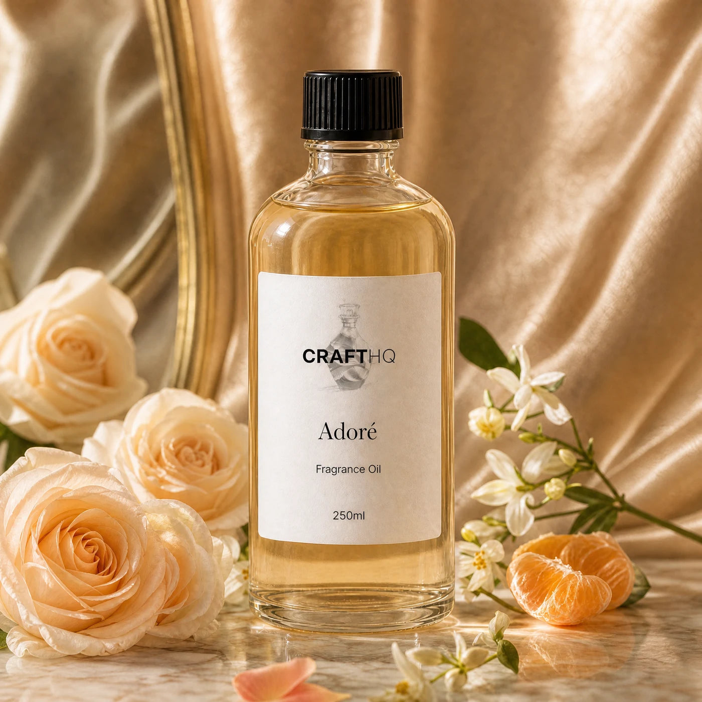 Adoré fragrance oil 250ml bottle