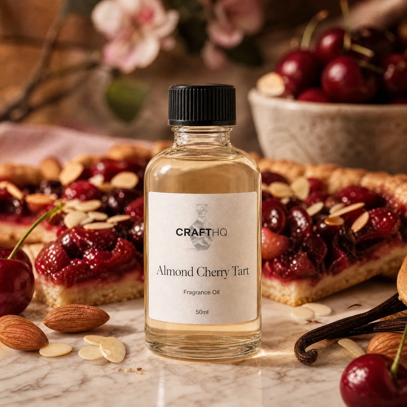 Almond Cherry Tart fragrance oil bottle