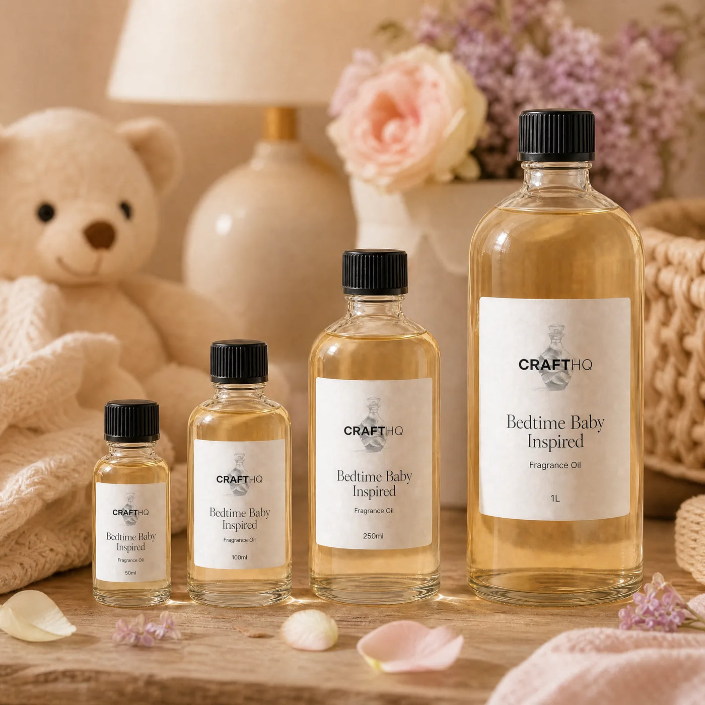 Bedtime Baby Inspired fragrance oil in every size