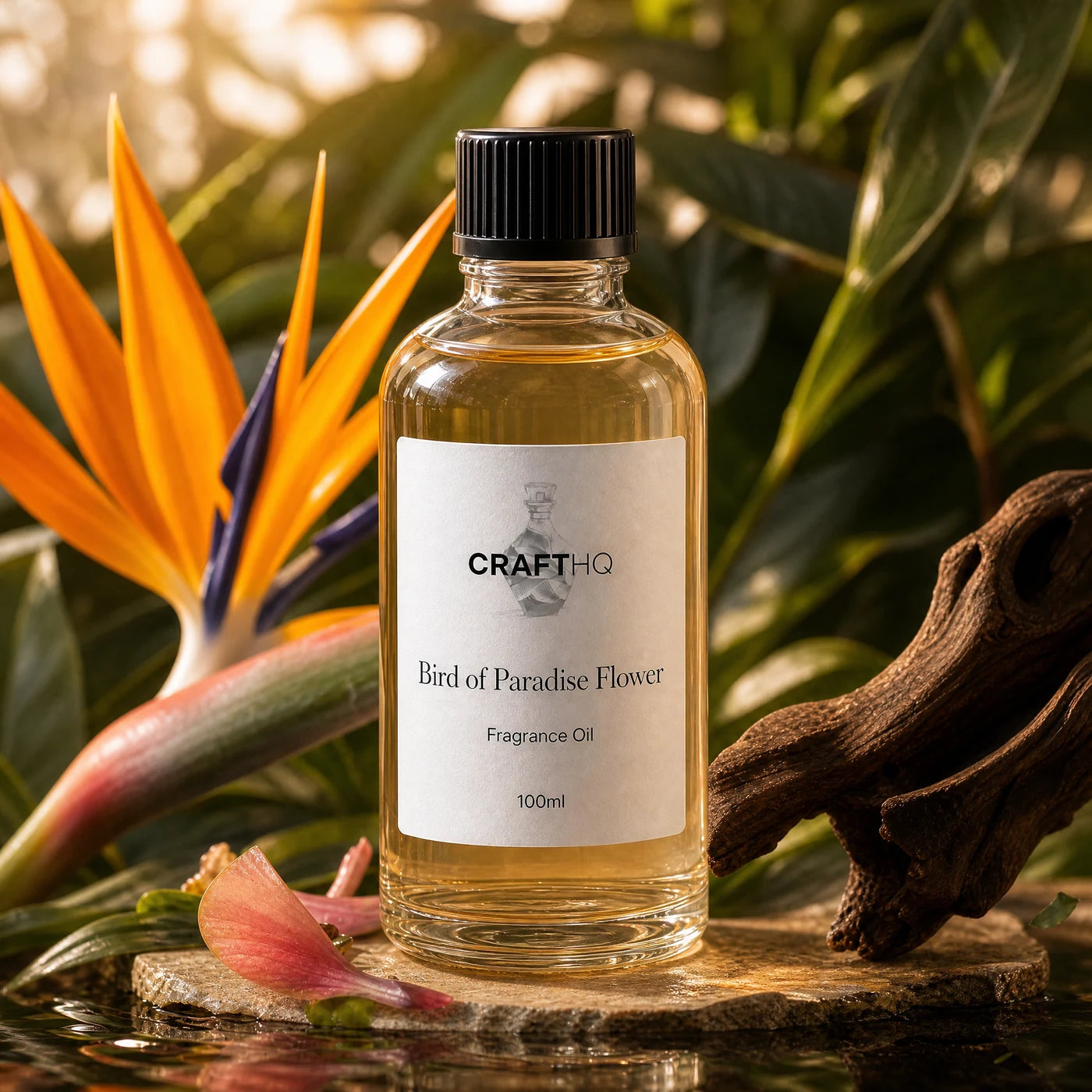 Bird of Paradise Flower fragrance oil 100ml bottle