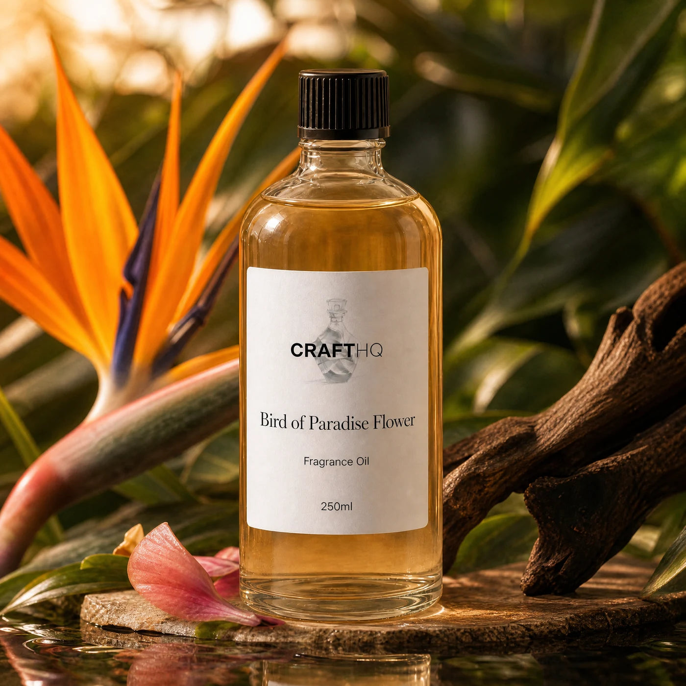 Bird of Paradise Flower fragrance oil 250ml bottle