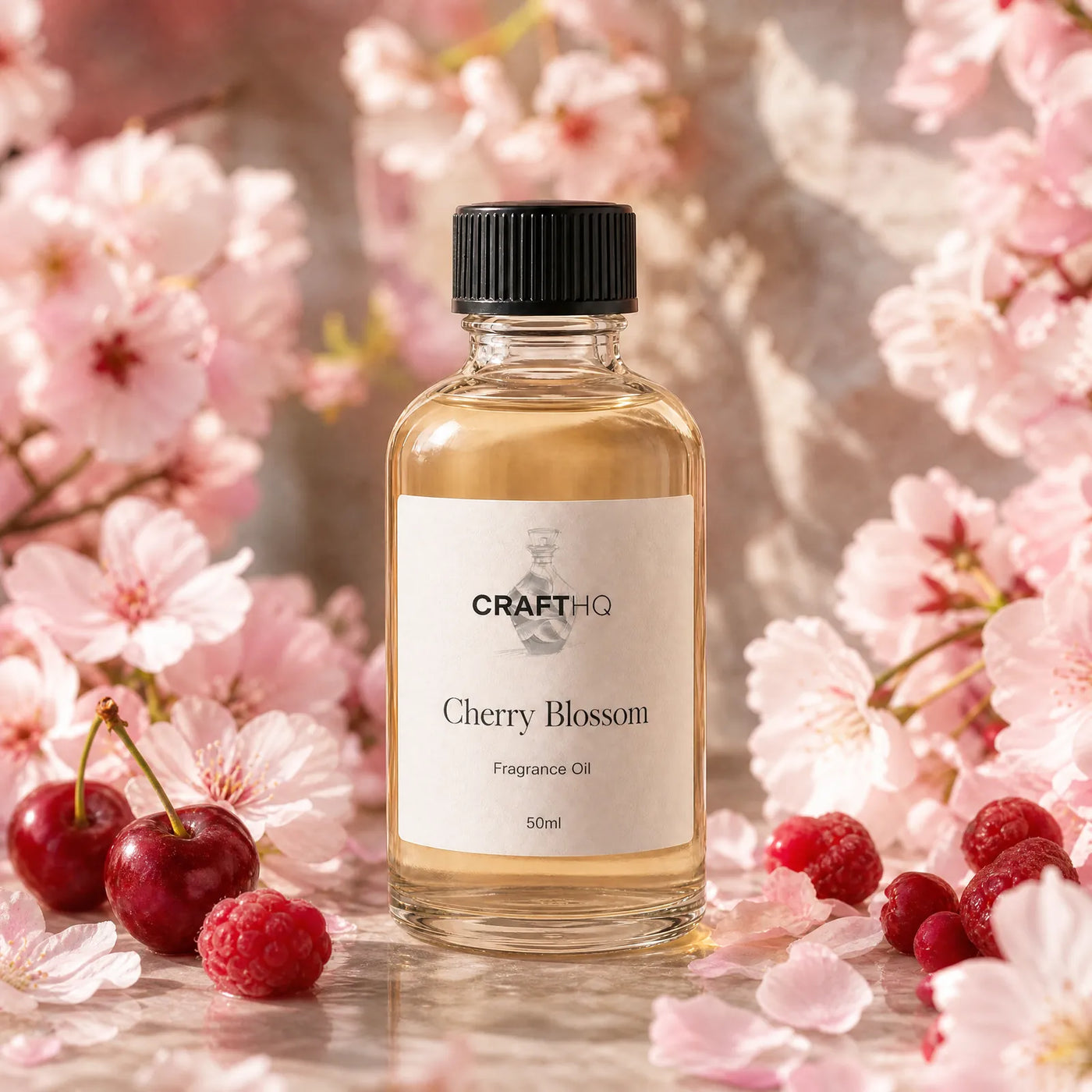 Cherry Blossom fragrance oil bottle