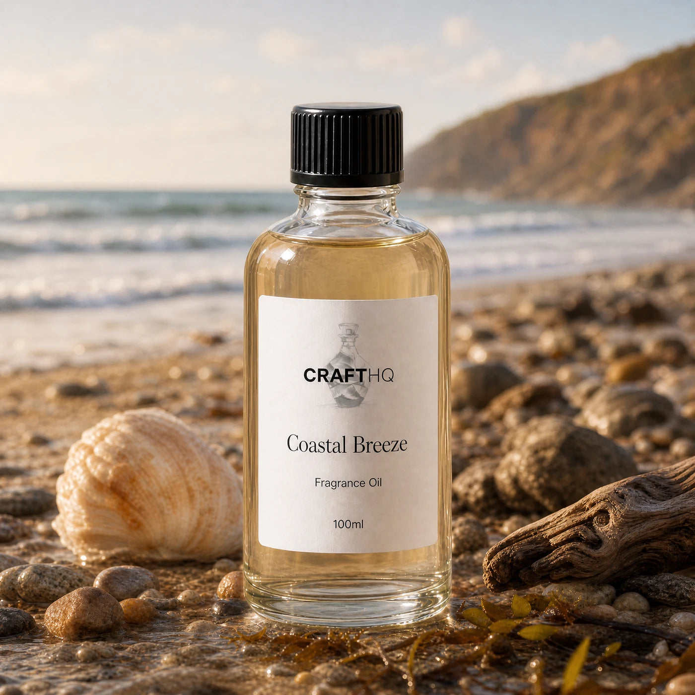 Coastal Breeze fragrance oil 100ml bottle