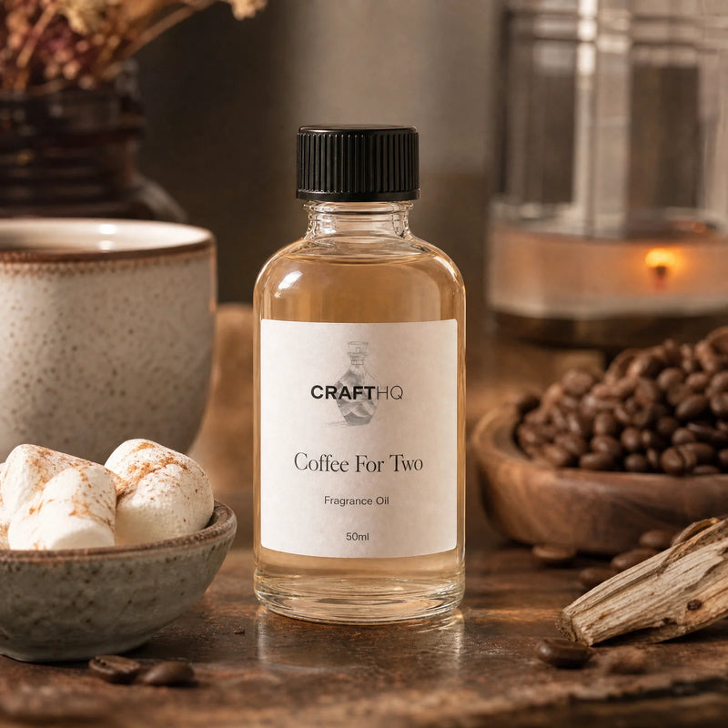 Coffee For Two fragrance oil bottle