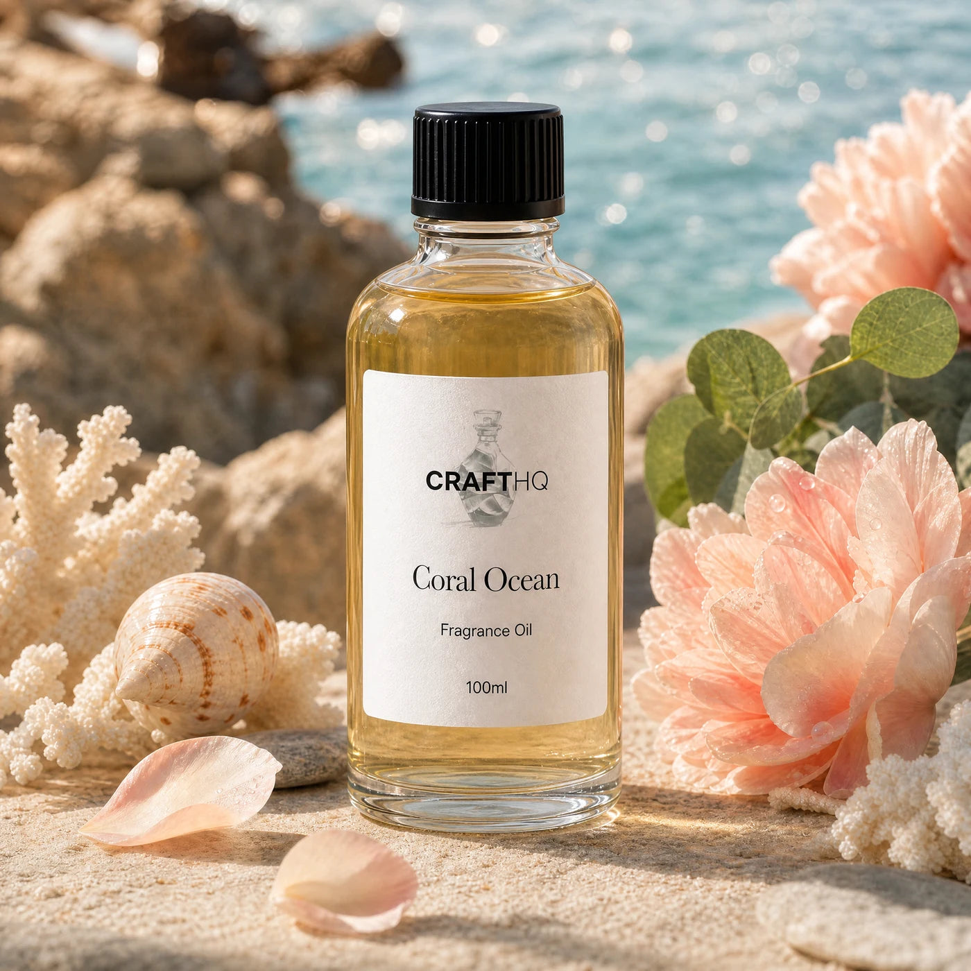 Coral Ocean fragrance oil 100ml bottle