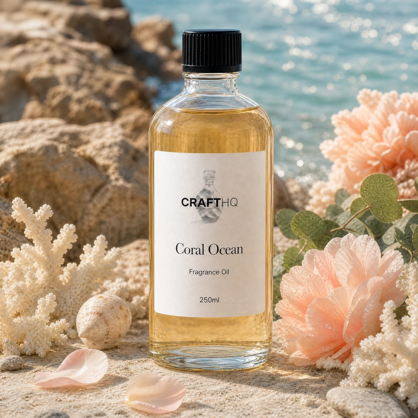 Coral Ocean fragrance oil 250ml bottle