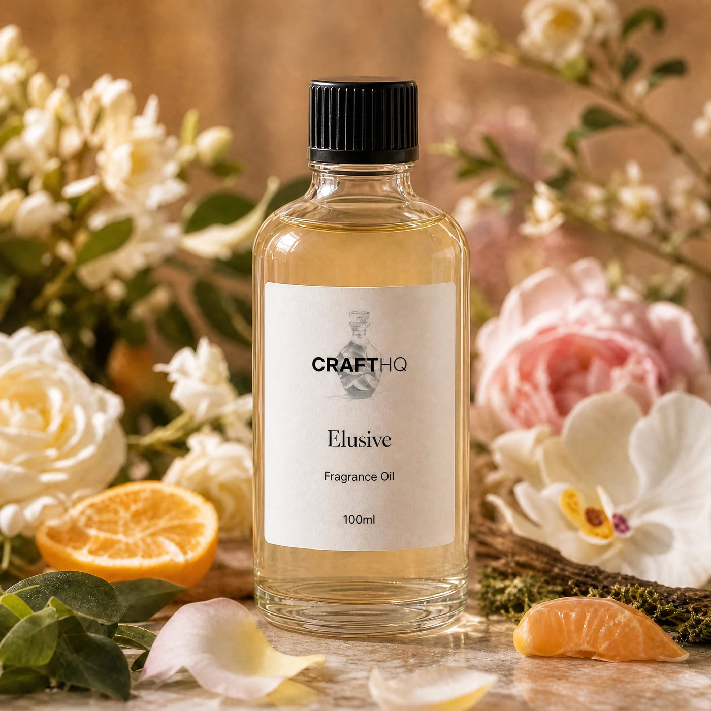 Elusive fragrance oil 100ml bottle