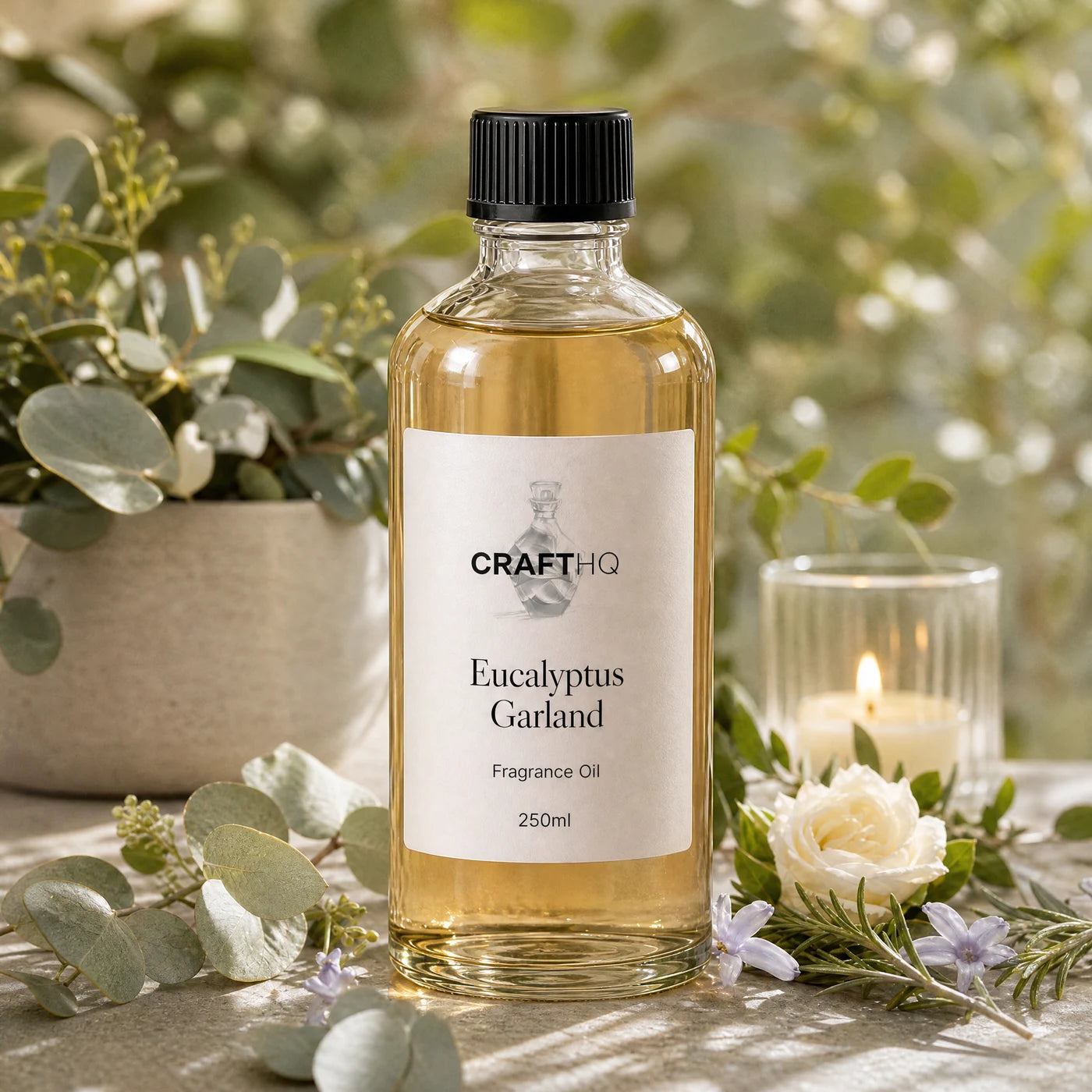 Eucalyptus Garland fragrance oil 250ml bottle