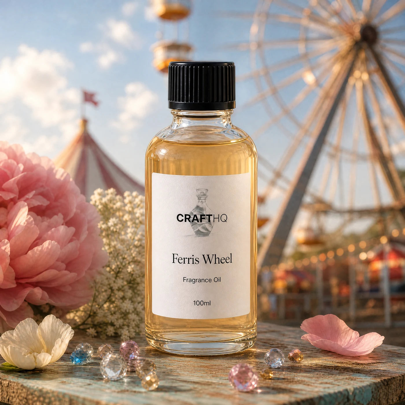 Ferris Wheel fragrance oil 100ml bottle