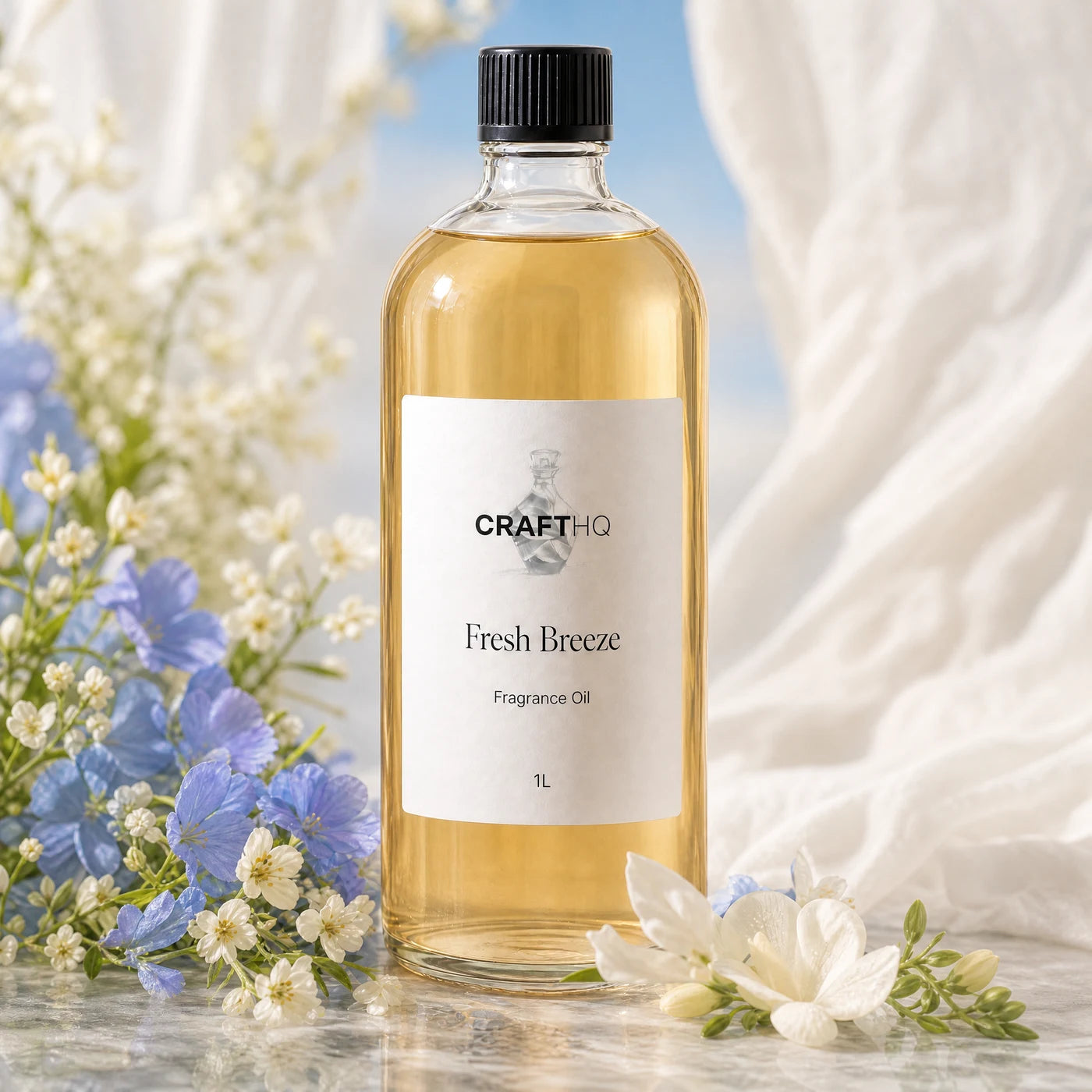 Fresh Breeze fragrance oil 1L bottle