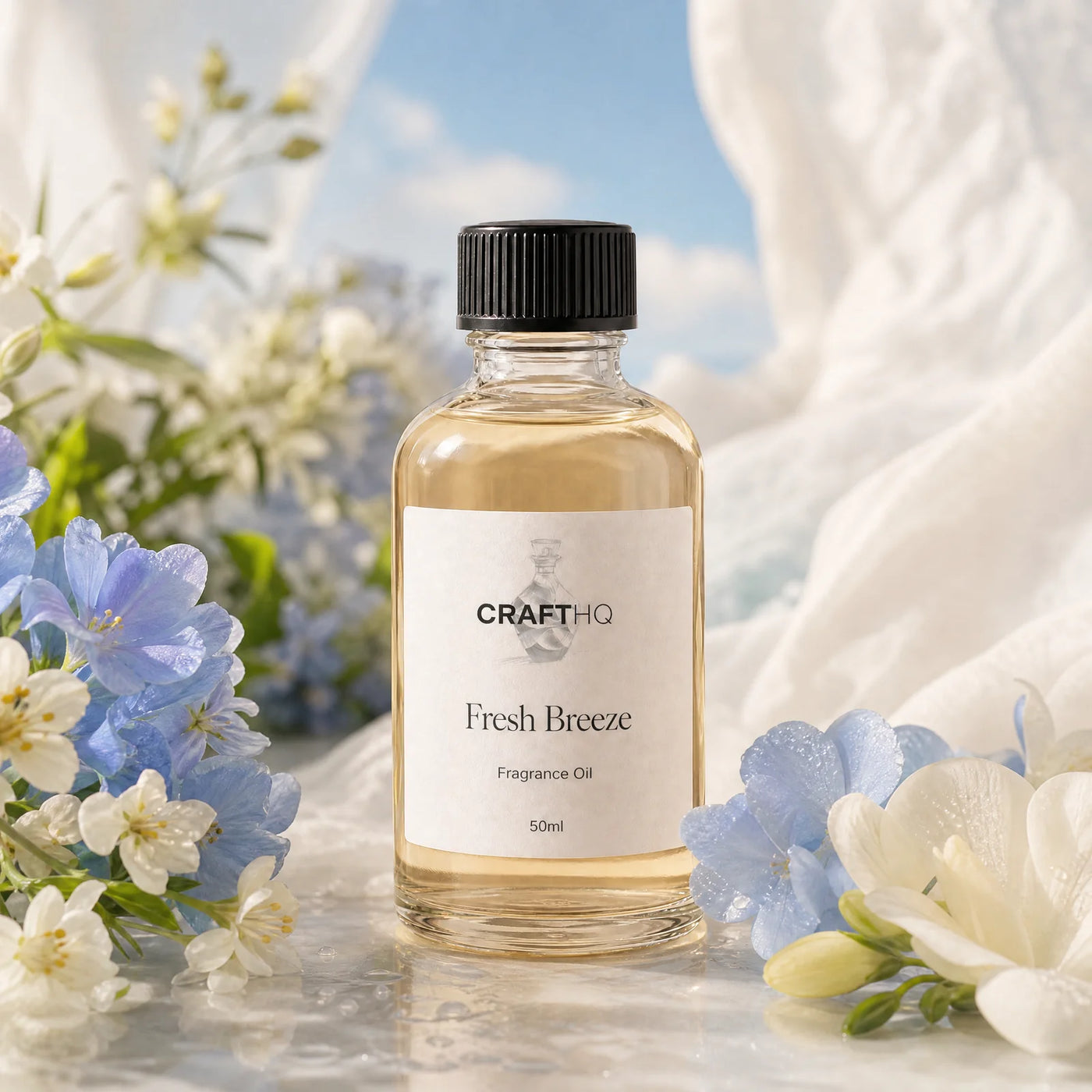 Fresh Breeze fragrance oil bottle