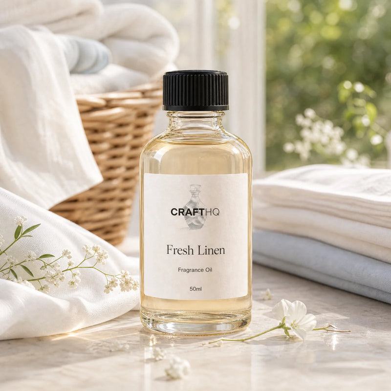 Fresh Linen fragrance oil bottle
