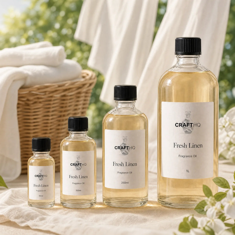 Fresh Linen fragrance oil in every size