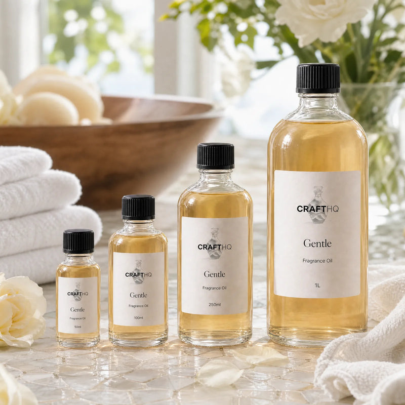 Gentle fragrance oil in every size