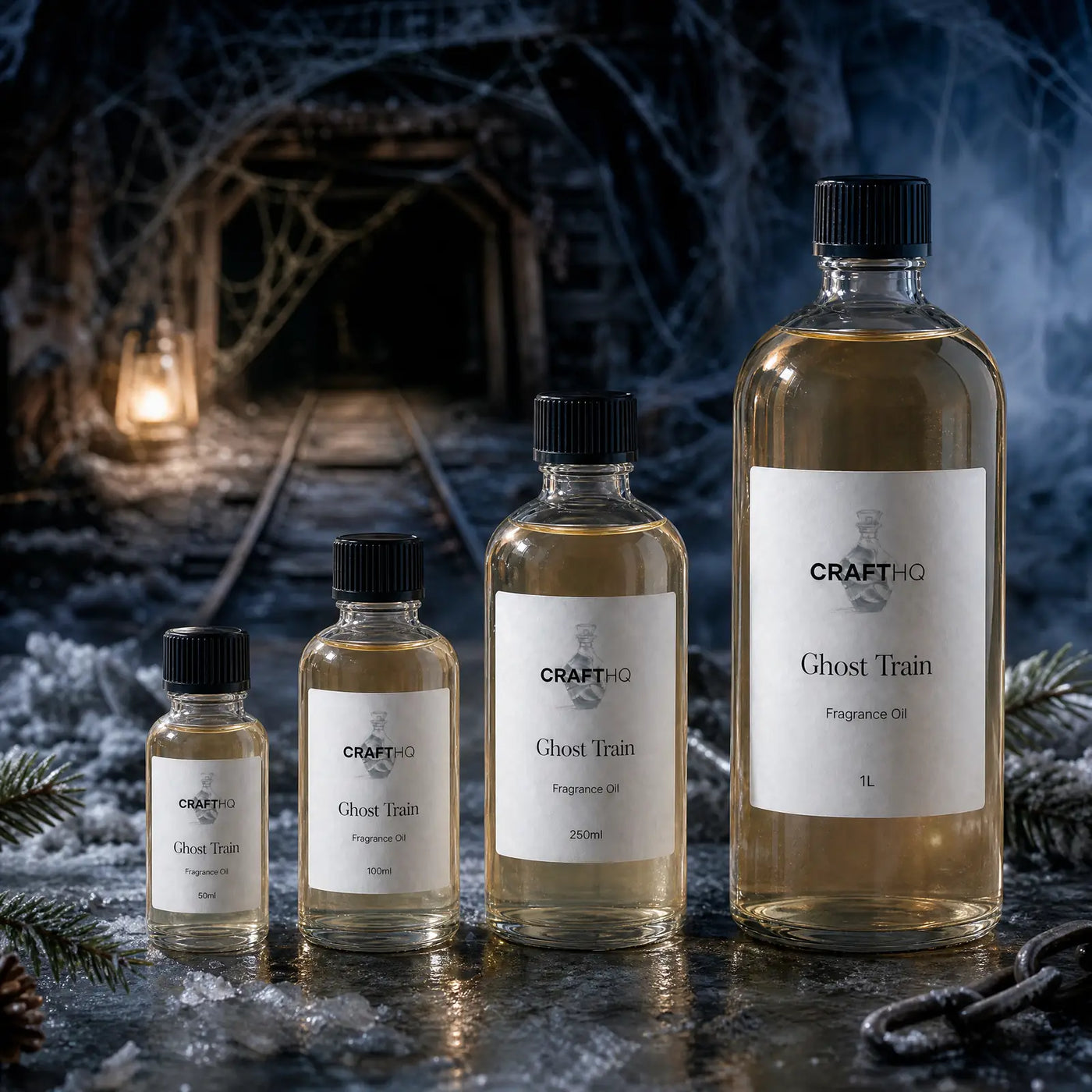 Ghost Train fragrance oil in every size