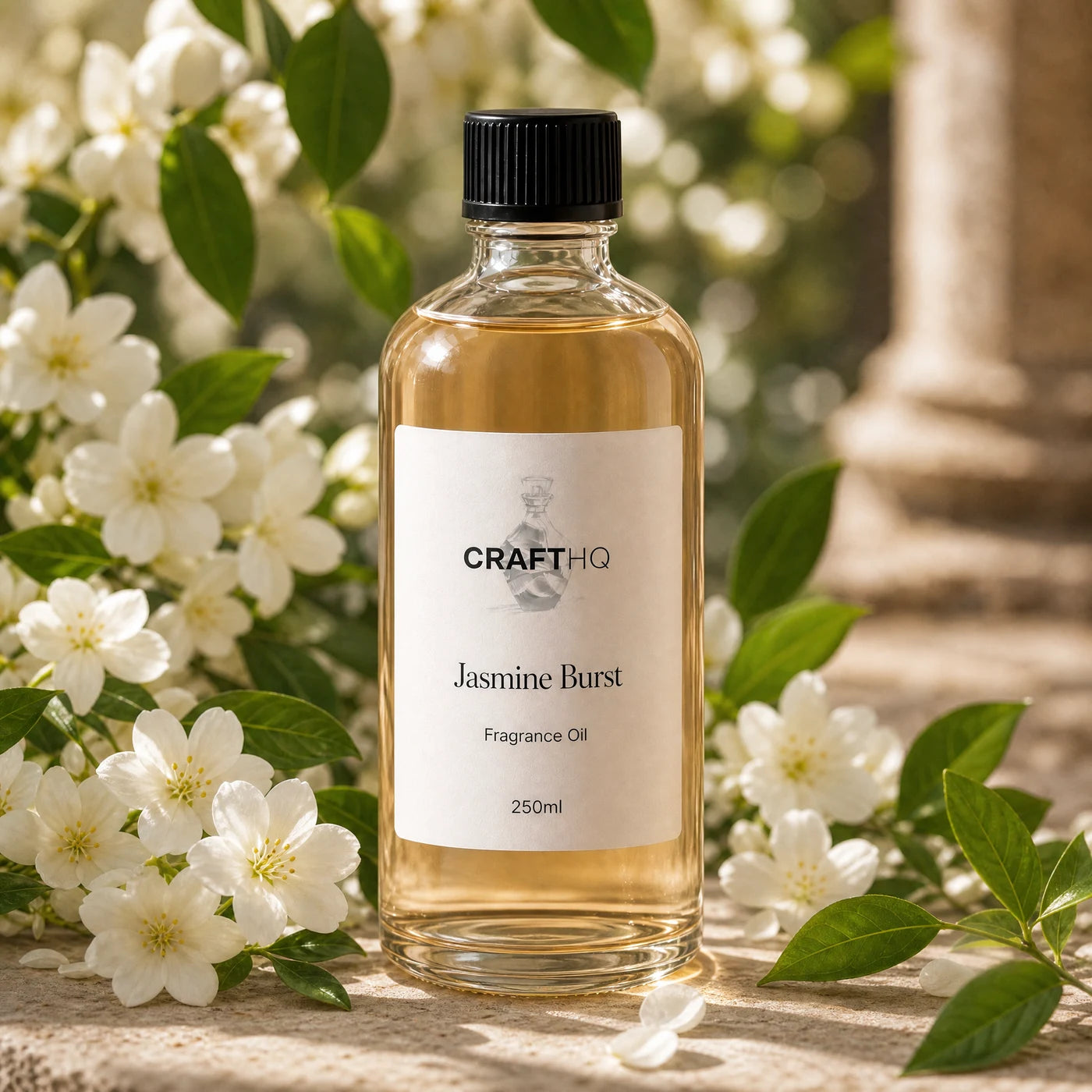 Jasmine Burst fragrance oil 250ml bottle