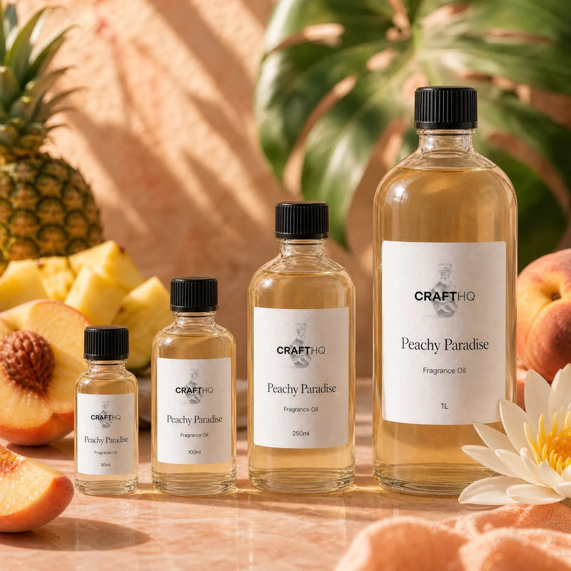 Peachy Paradise fragrance oil in every size