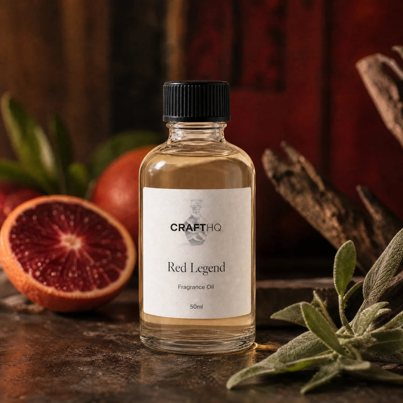 Red Legend fragrance oil bottle