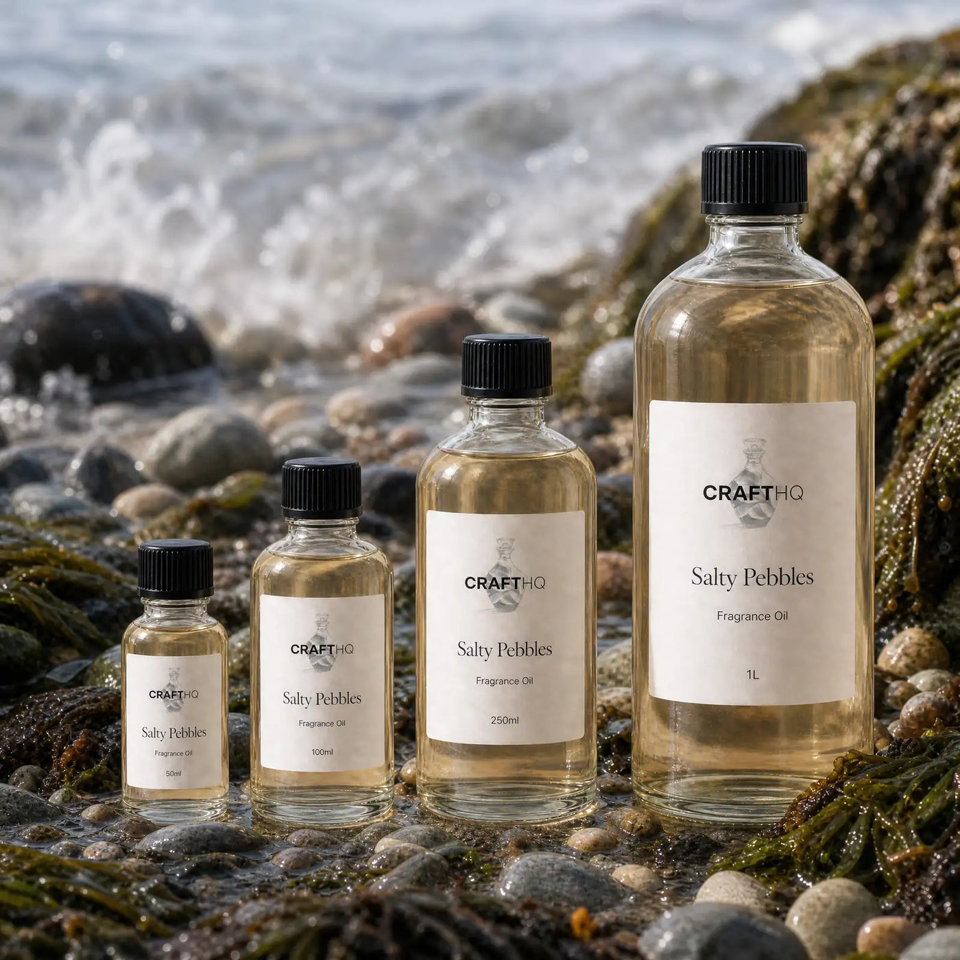 Salty Pebbles fragrance oil in every size