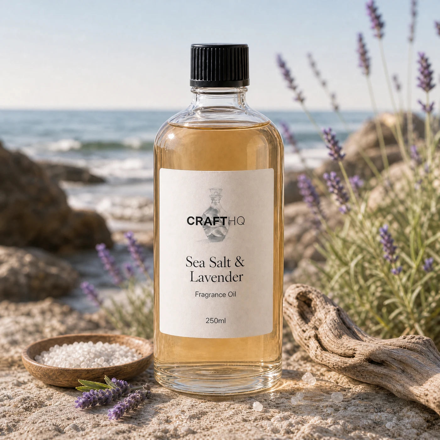 Sea Salt & Lavender fragrance oil 250ml bottle