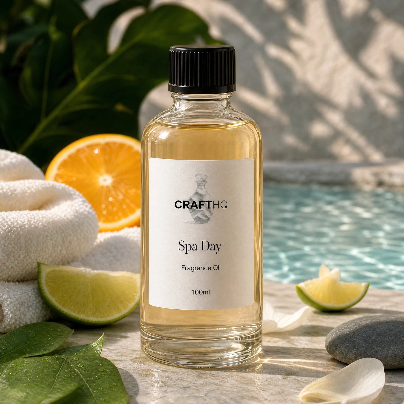 Spa Day fragrance oil 100ml bottle