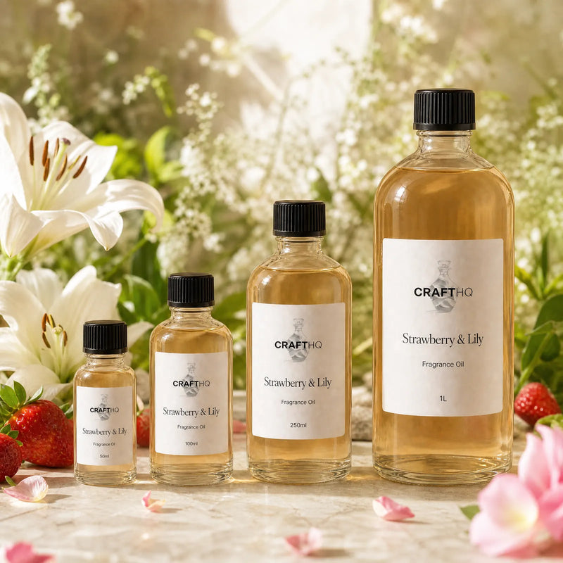 Strawberry & Lily fragrance oil in every size