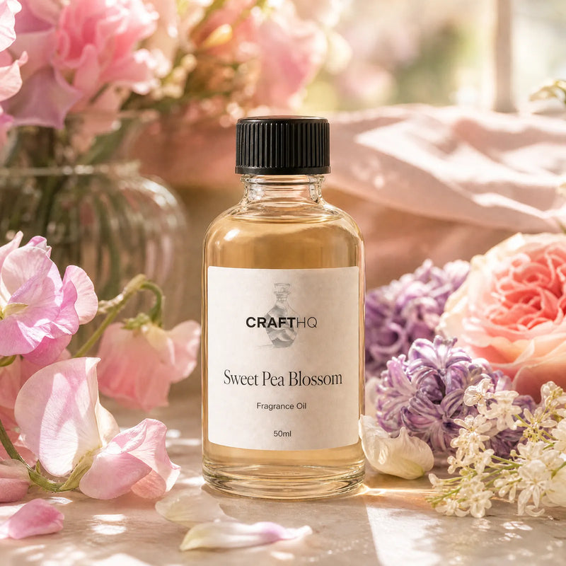 Sweet Pea Blossom fragrance oil bottle