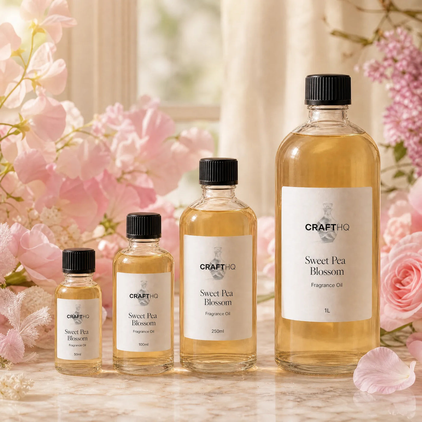 Sweet Pea Blossom fragrance oil in every size