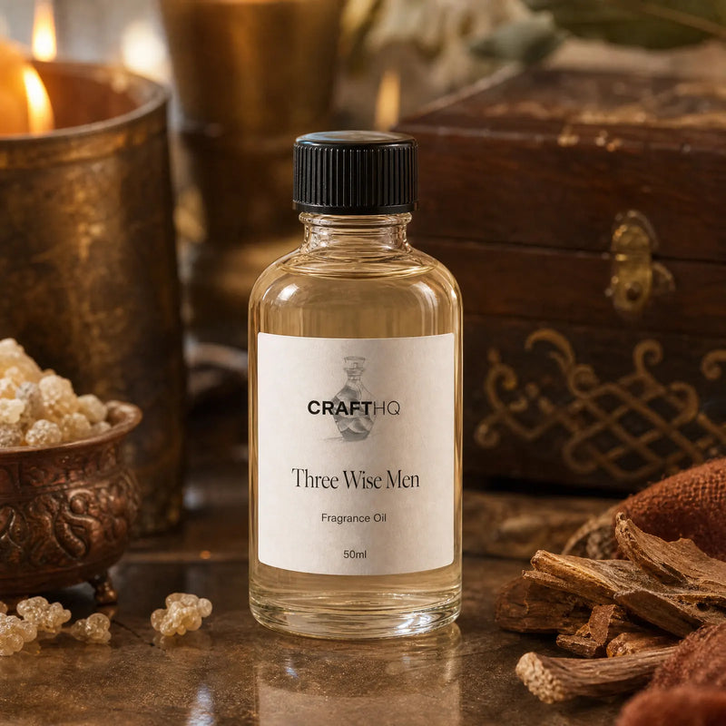 Three Wise Men fragrance oil bottle