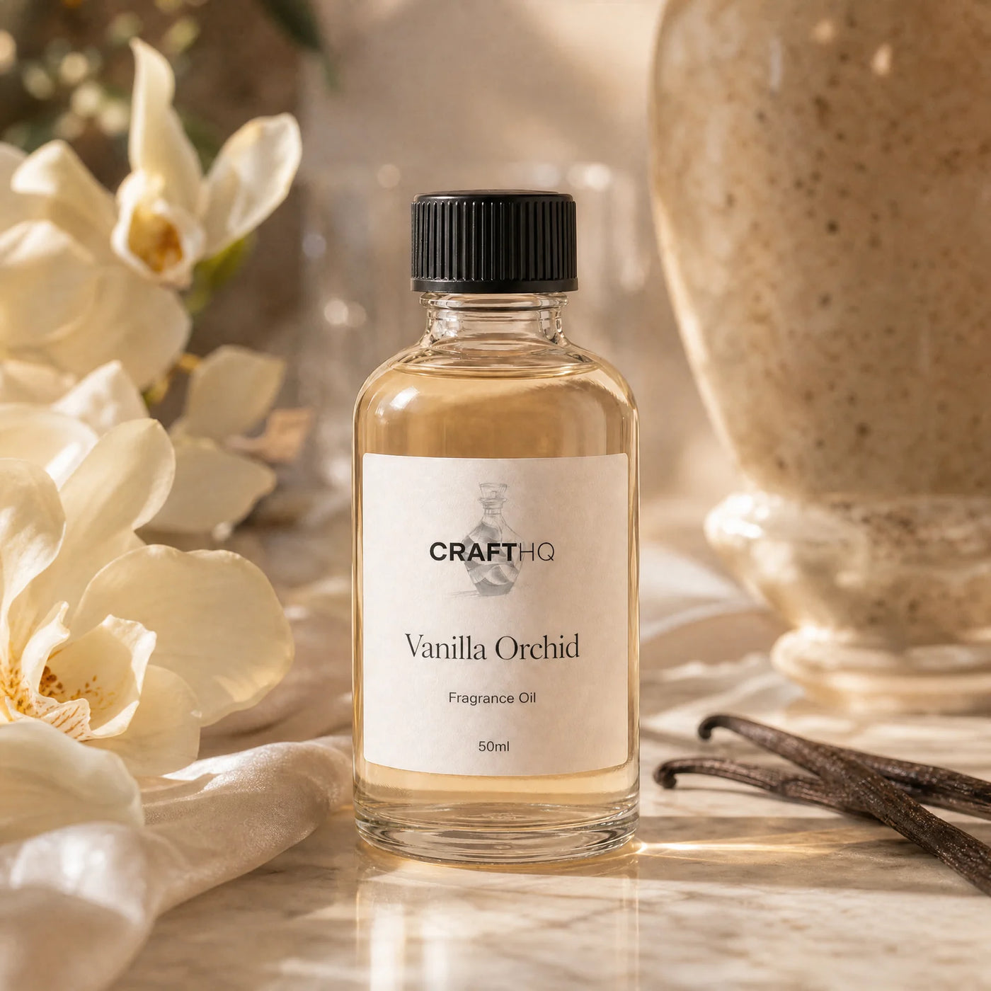 Vanilla Orchid fragrance oil bottle