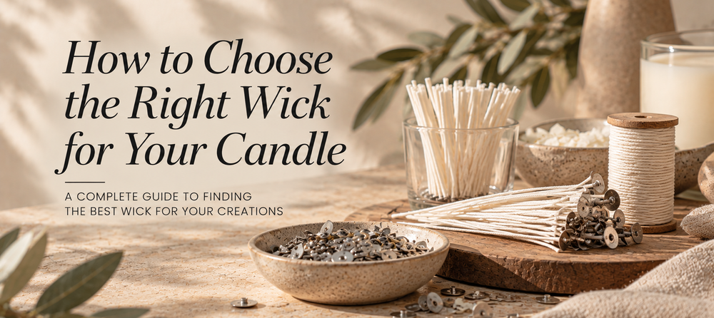 How to Choose the Right Wick for Your Candle