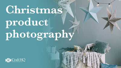 Christmas product photography for your wax melts & candles