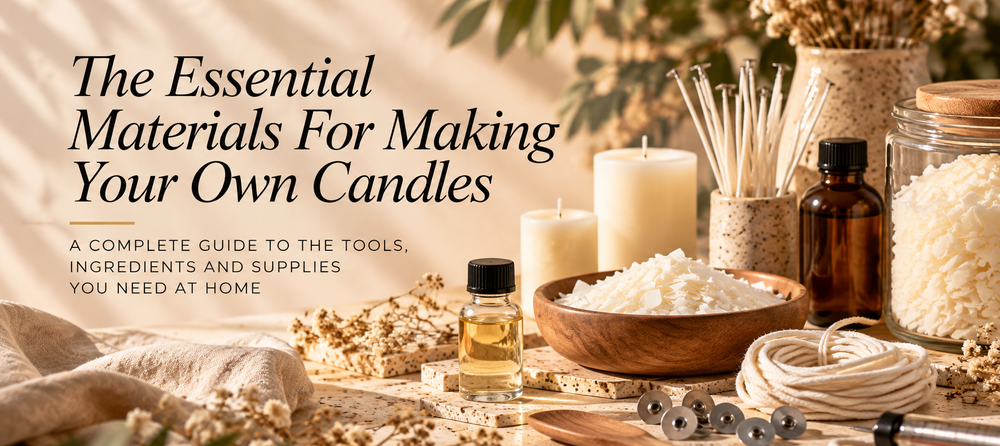 The Essential Materials For Making Your Own Candles At Home