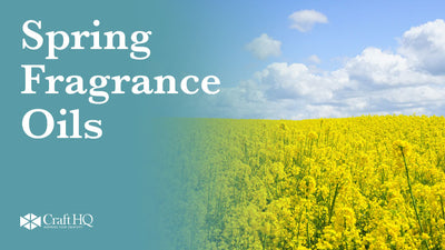 Spring inspired fragrance oils for your wax melt and candle business