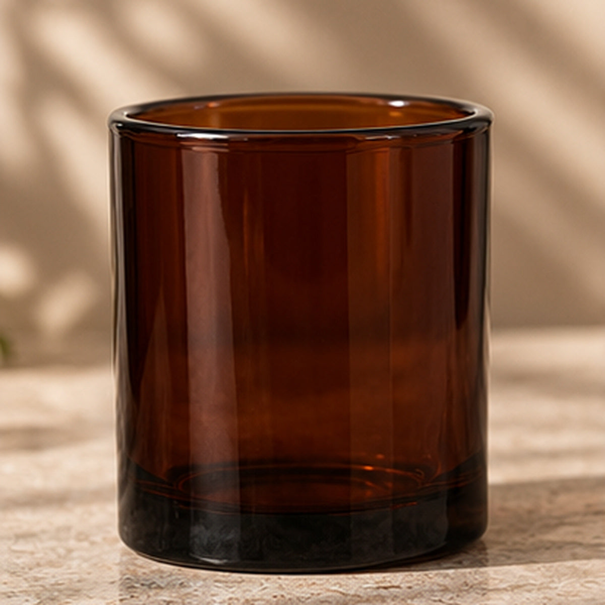 Amber Glass Jar