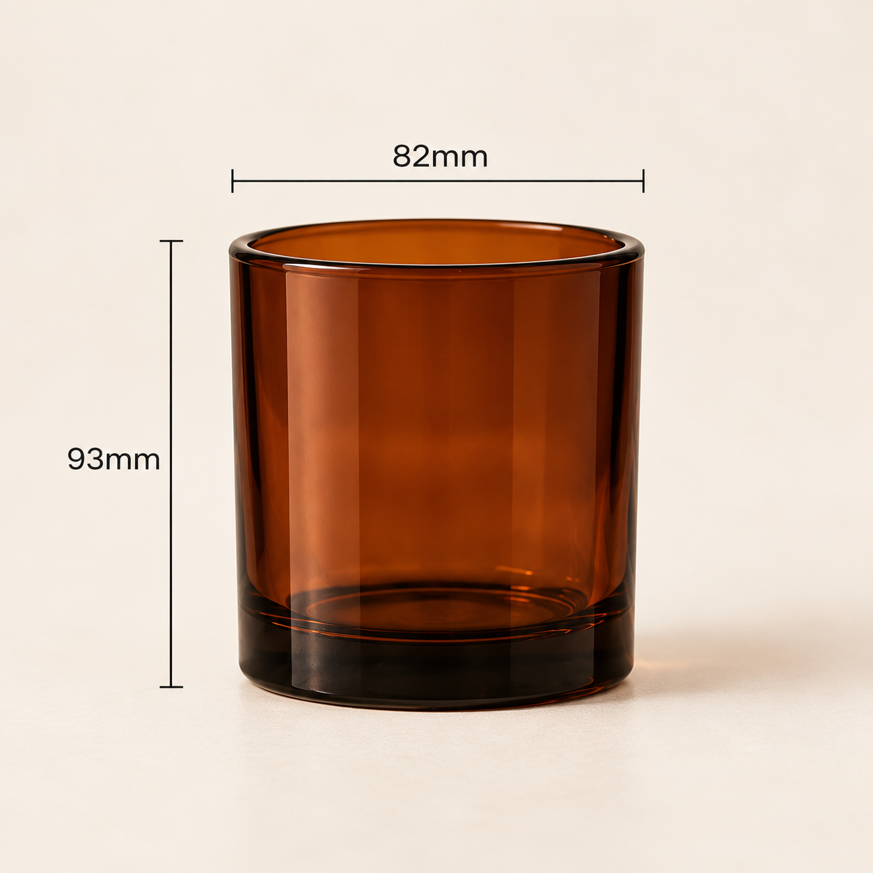 Karen 30CL Amber Glass