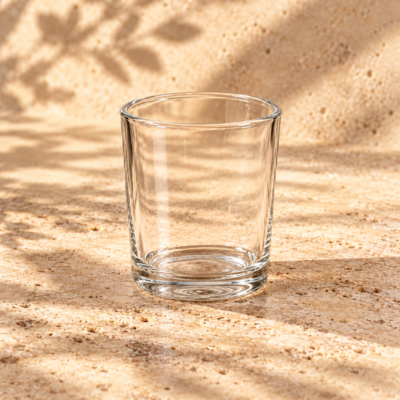 Clear Votive Glass Jar