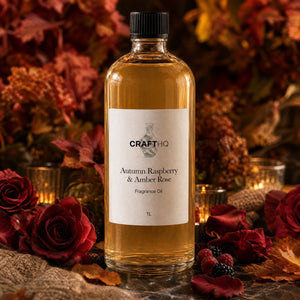Autumn Raspberry & Amber Rose fragrance oil 1L bottle