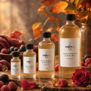 Autumn Raspberry & Amber Rose fragrance oil in every size