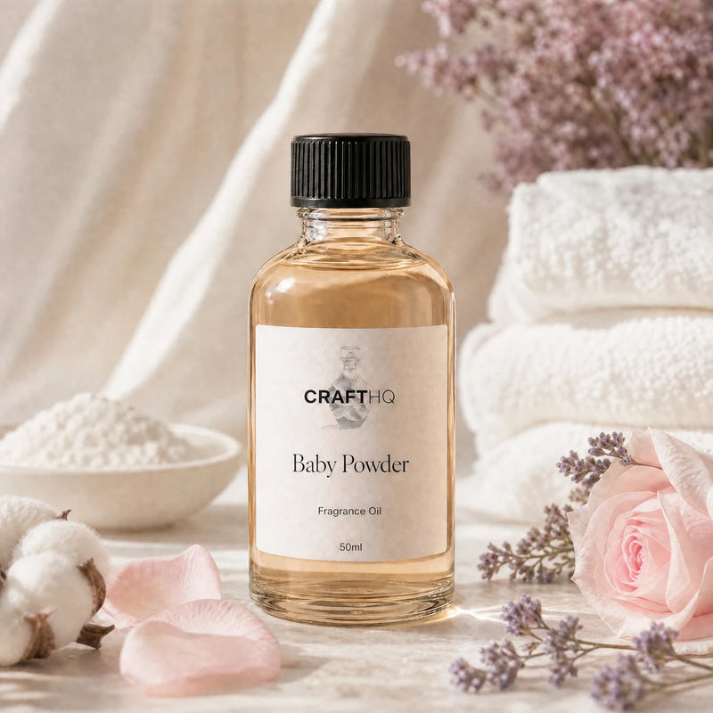 Baby Powder fragrance oil bottle