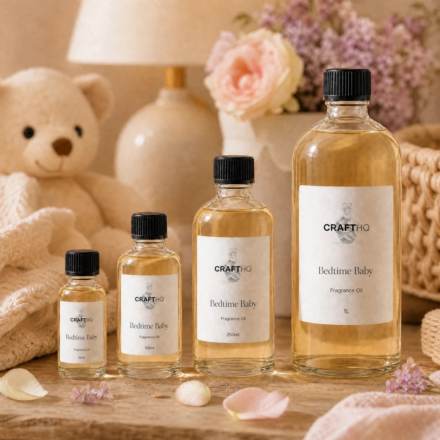 Bedtime Baby fragrance oil in every size
