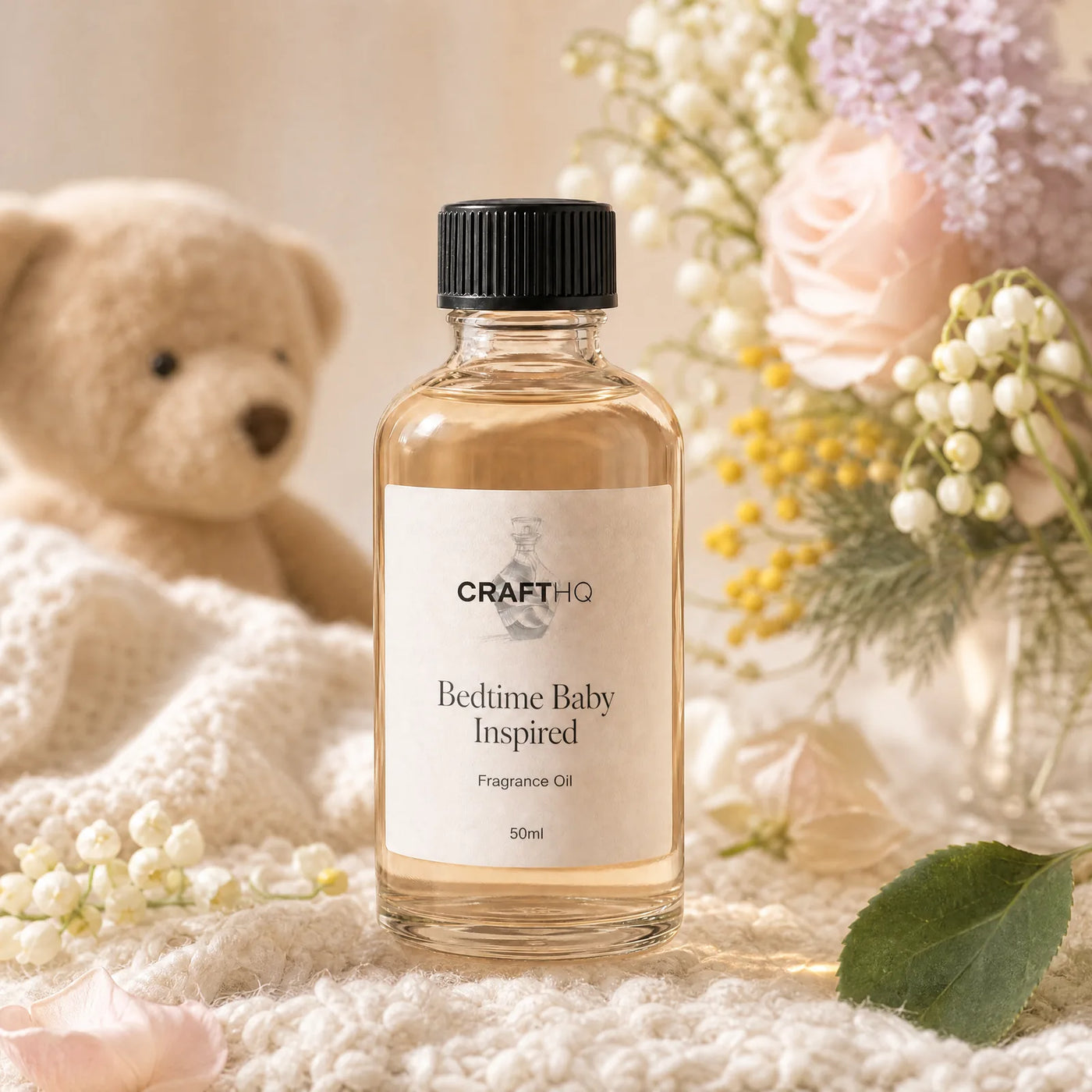 Bedtime Baby Inspired fragrance oil bottle