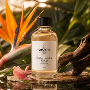 Bird of Paradise Flower fragrance oil bottle