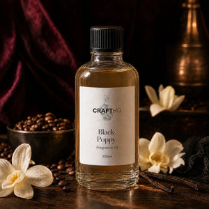 Black Poppy fragrance oil 100ml bottle