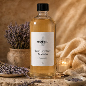 Blue Lavender & Vanilla fragrance oil 1L bottle