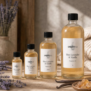 Blue Lavender & Vanilla fragrance oil in every size