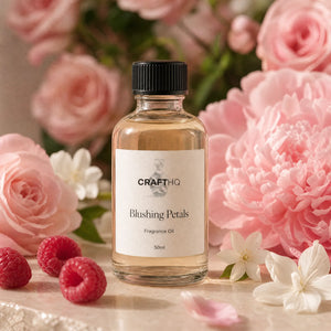 Blushing Petals fragrance oil bottle