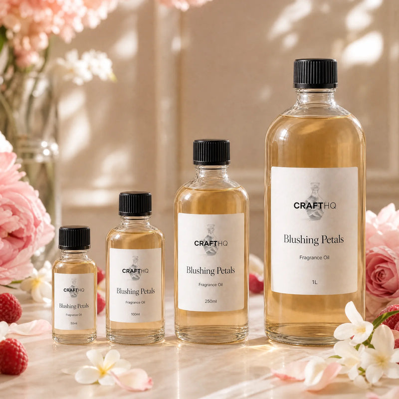 Blushing Petals fragrance oil in every size