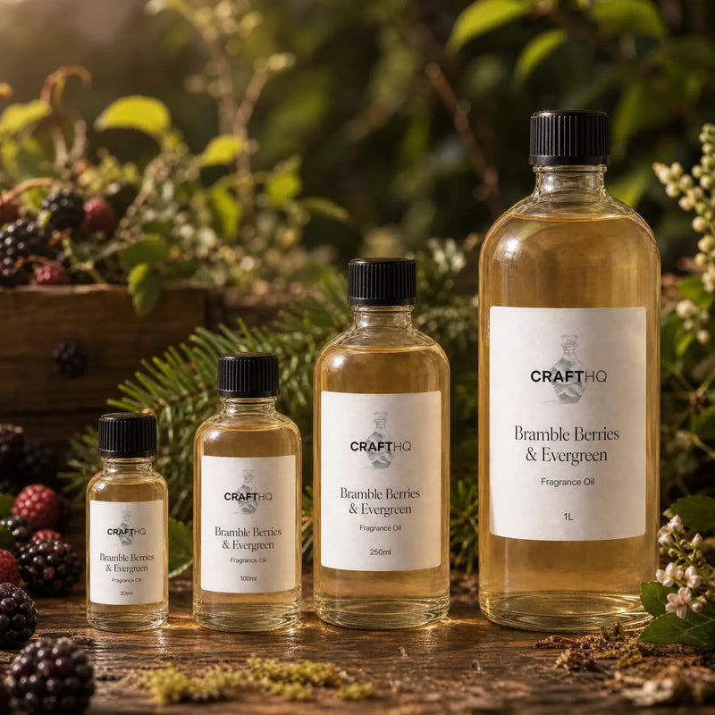 Bramble Berries & Evergreen fragrance oil in every size