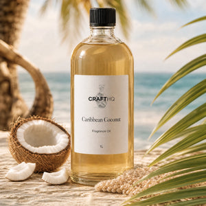 Caribbean Coconut fragrance oil 1L bottle